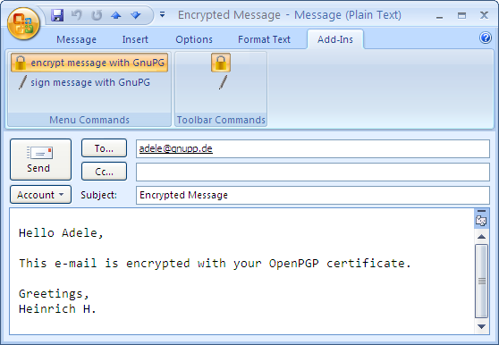 encrypt email attachment for mac